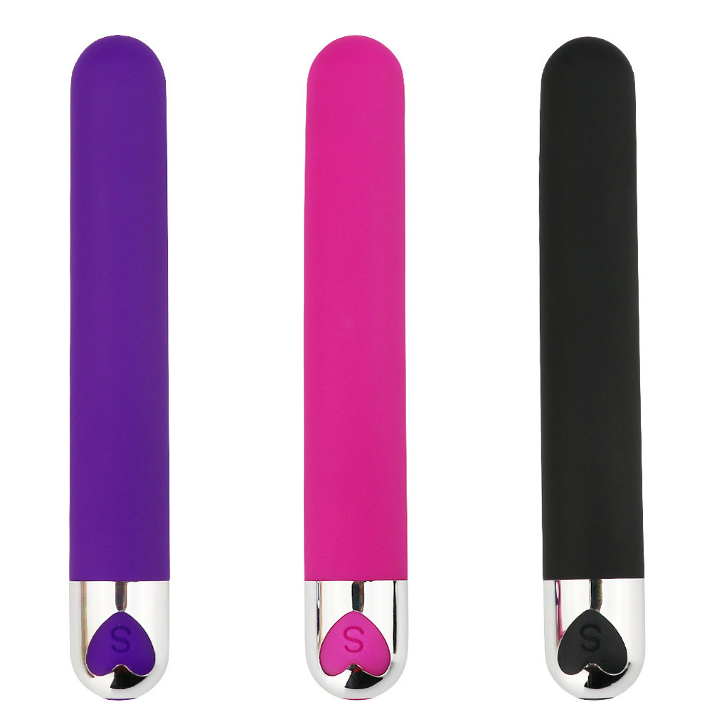 10 Speed Vibrating Mini Bullet Shape Vibrator. Color Black